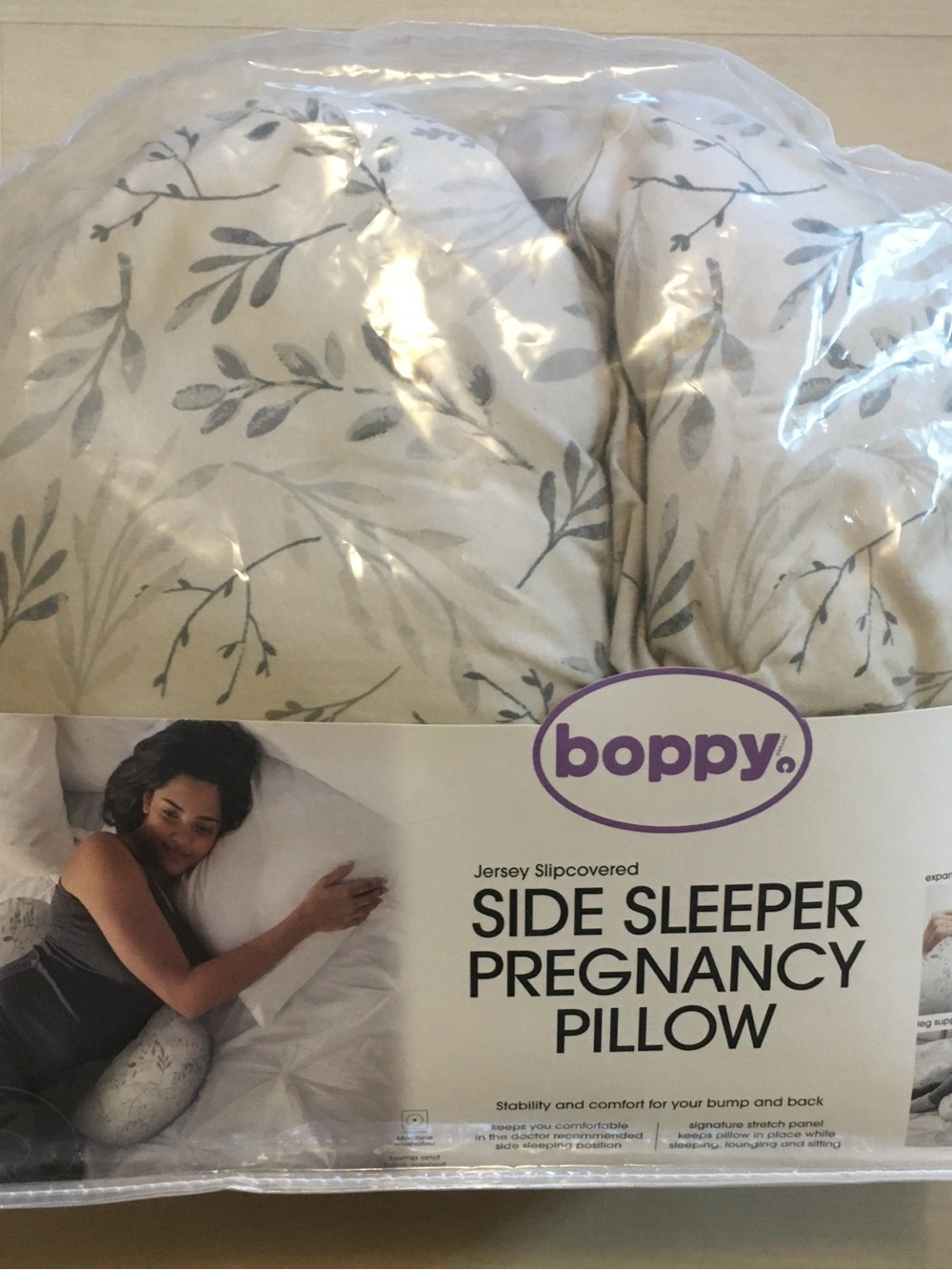 Boppy Side Sleeper Pregnancy Pillow